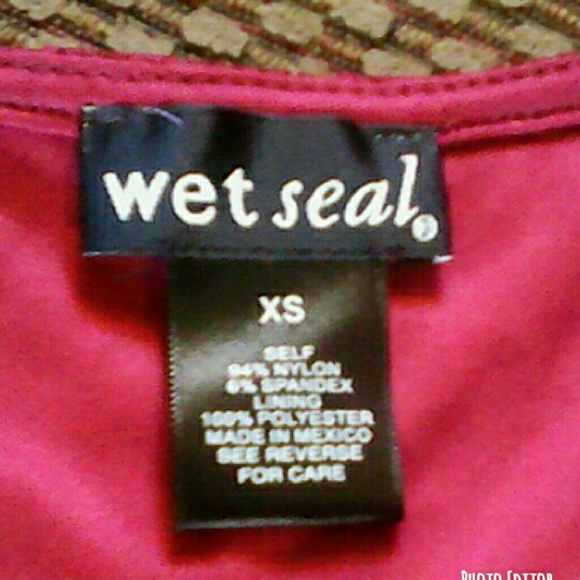 NWOT maroon lace top - Picture 4 of 4